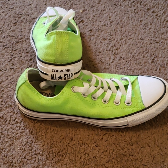 Converse Shoes Lime Green Converse Poshmark